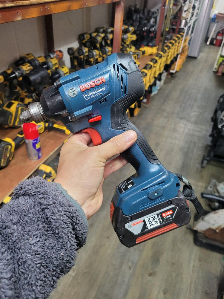 보쉬충전임팩렌치 드릴겸용 GDX18V180 충전임팩드릴 이미지