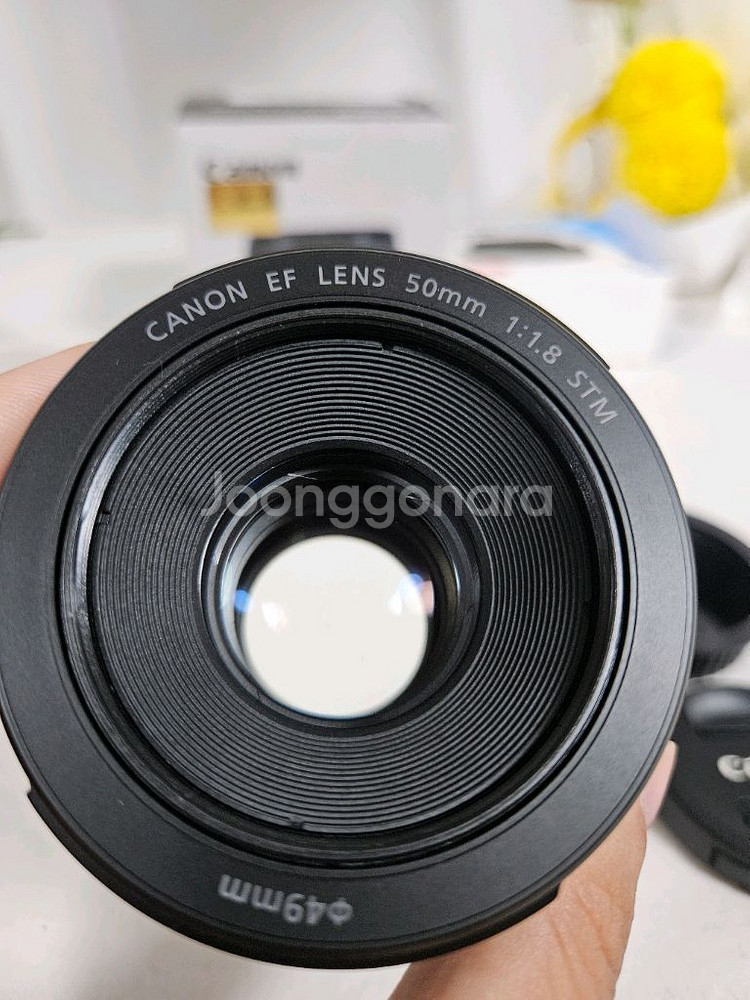 캐논 신쩜팔 EF 50mm f/1.8 STM 렌즈--1
