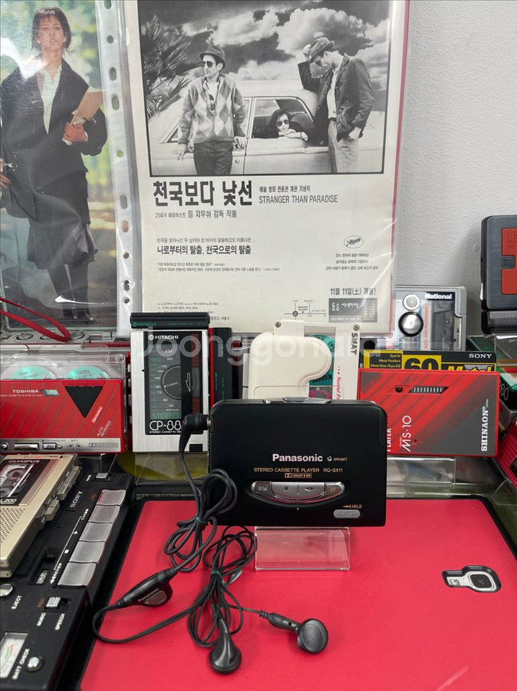 워크맨 정크품(노테스트):Panasonic RQ-SX1--0