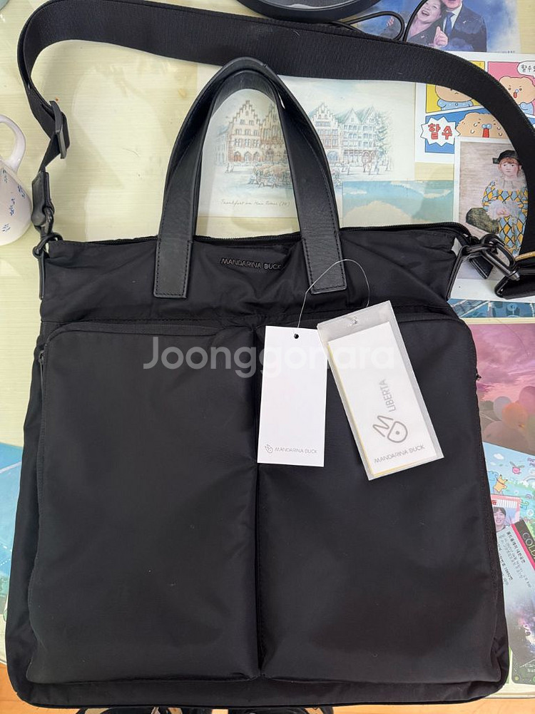 만다리나덕 서류가방 토트백 GRAVITA--2