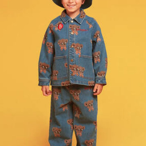 24fw 베베드피노 올오버레이시 데님 세트 130