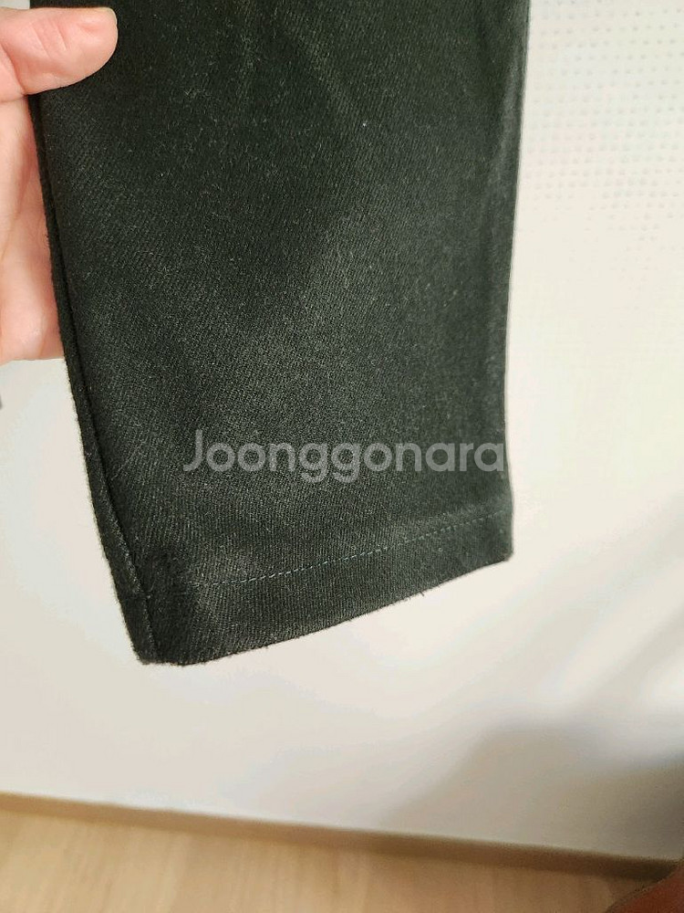 여성 겨울 모직 바지 55--1