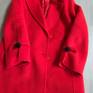 올리브데올리브 빨강코트 크리스마스 코트