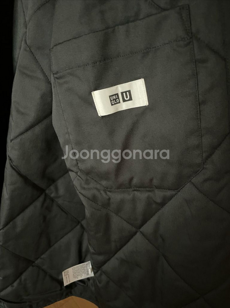 급처!유니클로U 패디드 셔츠 자켓 퀼팅--3