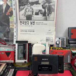 워크맨 정크품(노테스트):Sony wm-FX808암청색