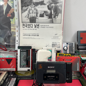 워크맨 정크품(노테스트):Sony wm-FX808암청색