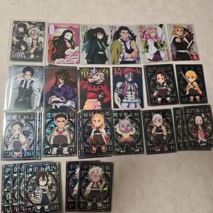 귀멸의칼날 콜렉팅카드 비주얼,프로필,샤인 급처판매