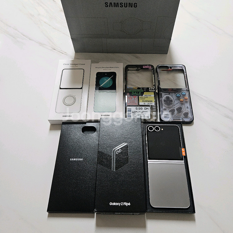 갤럭시 Z Flip6 실버쉐도우 512GB 자급제--3