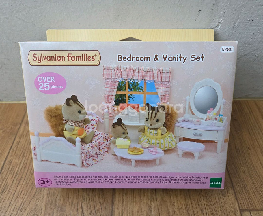 실바니안 단종 올드 소녀방세트 미개봉--0