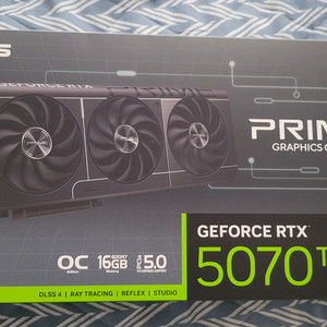 ASUS RTX 5070Ti 그래픽카드 팝니다