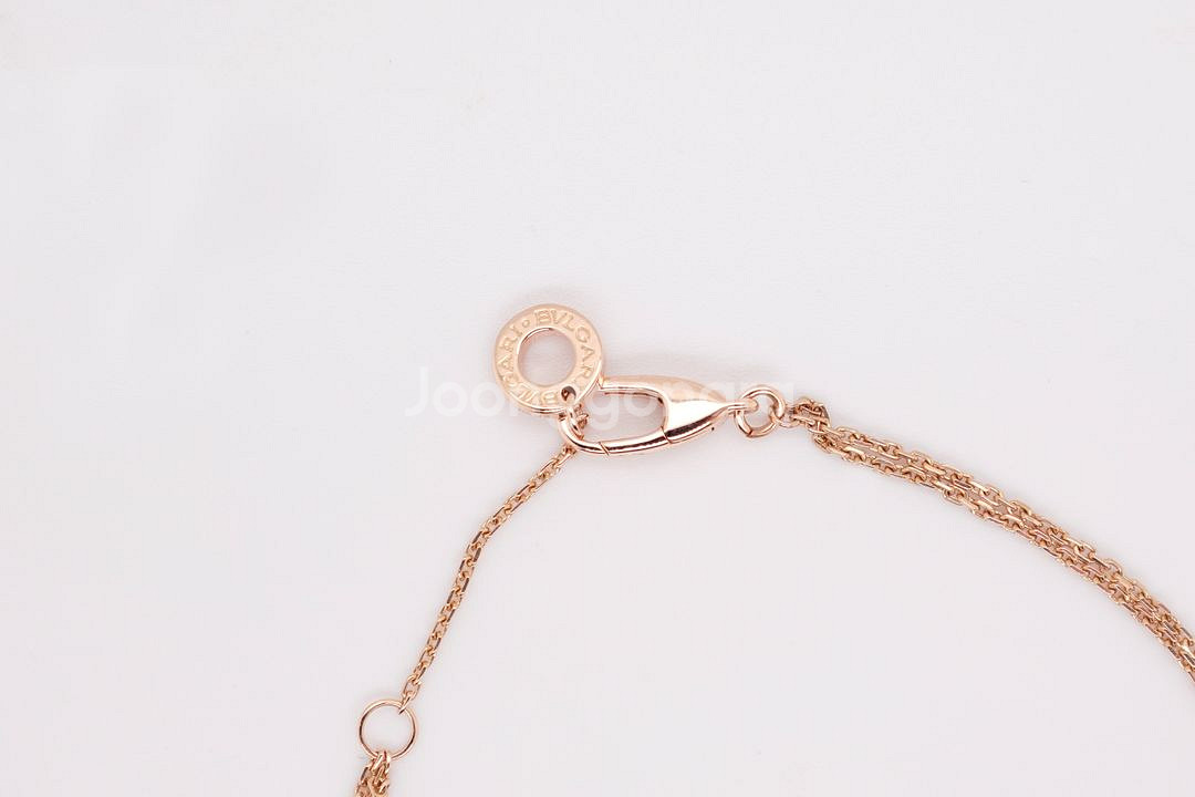 불가리 디바스드림 18K 핑크골드 터키석 팔찌 SM--3