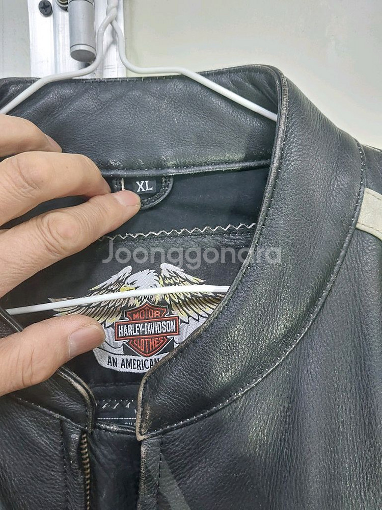 할리데이비슨 가죽자켓--2