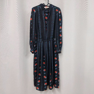 토리버치 플라워 실크 롱원피스