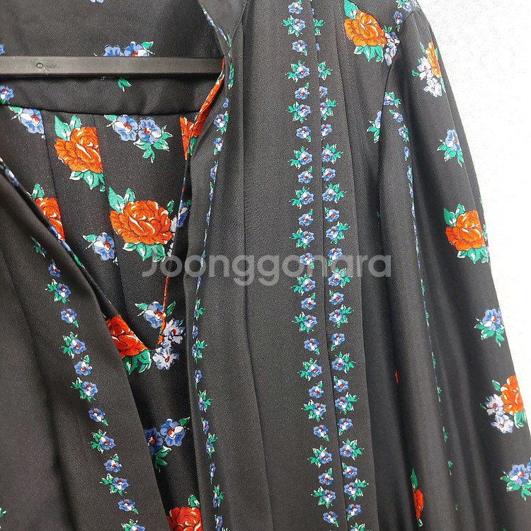 토리버치 플라워 실크 롱원피스--3