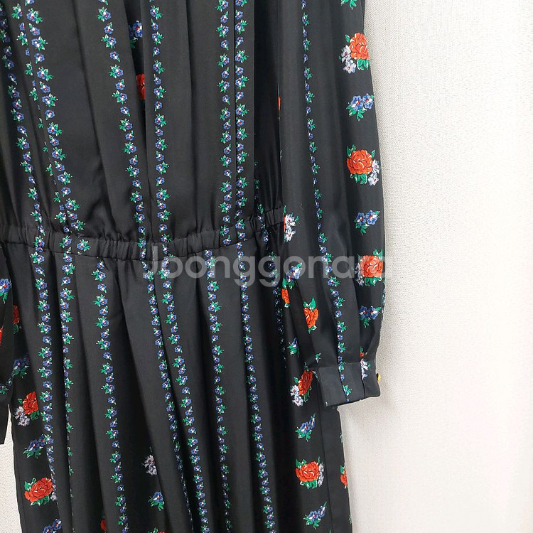 토리버치 플라워 실크 롱원피스--4