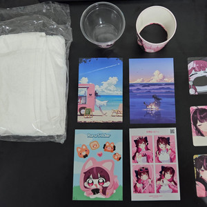 이세계아이돌 주르르 생일 르릇당충전소 굿즈 세트