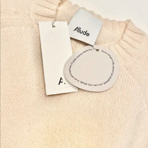 Allude 얼루드 캐시미어100 니트 크루넥 스웨터