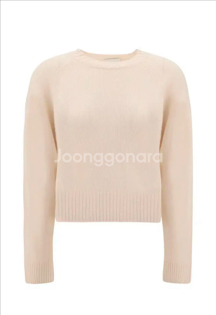 Allude 얼루드 캐시미어100 니트 크루넥 스웨터--1