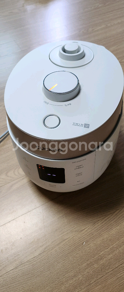 쿠쿠트윈프레셔6인용/쿠쿠압력밥솥/고압무압/쿠쿠6인용--0