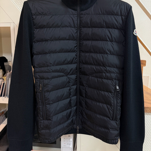 [L] 24 / 25 몽클레어 트리콧 가디건 니트패딩