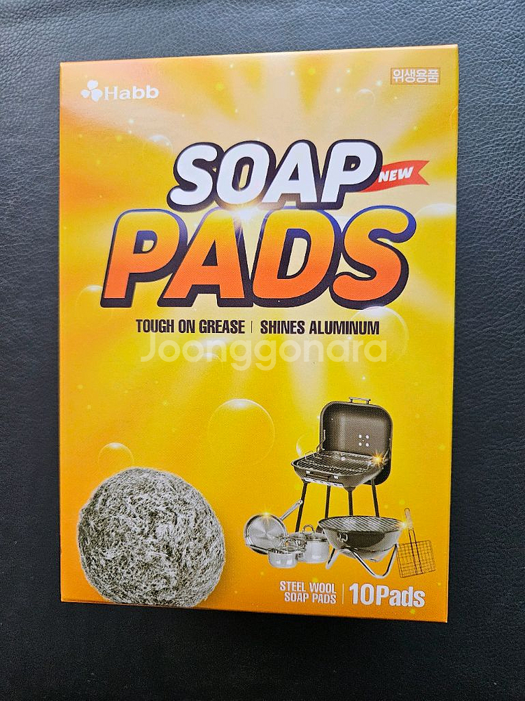 하비비 올인원 버블 수세미 솝패드 19박스(1박스10개--0