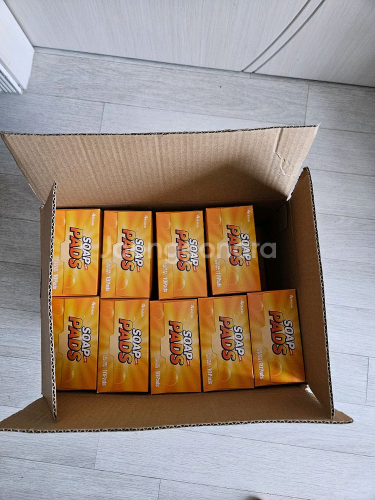 하비비 올인원 버블 수세미 솝패드 19박스(1박스10개--2