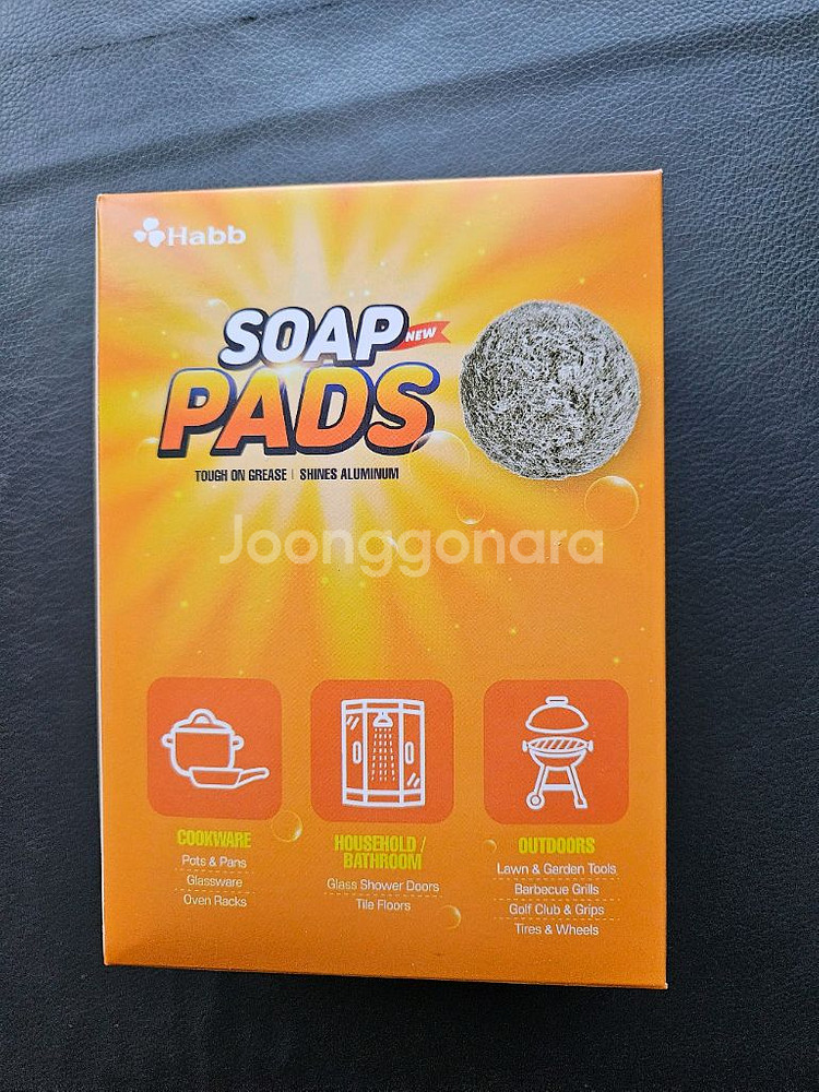 하비비 올인원 버블 수세미 솝패드 19박스(1박스10개--1