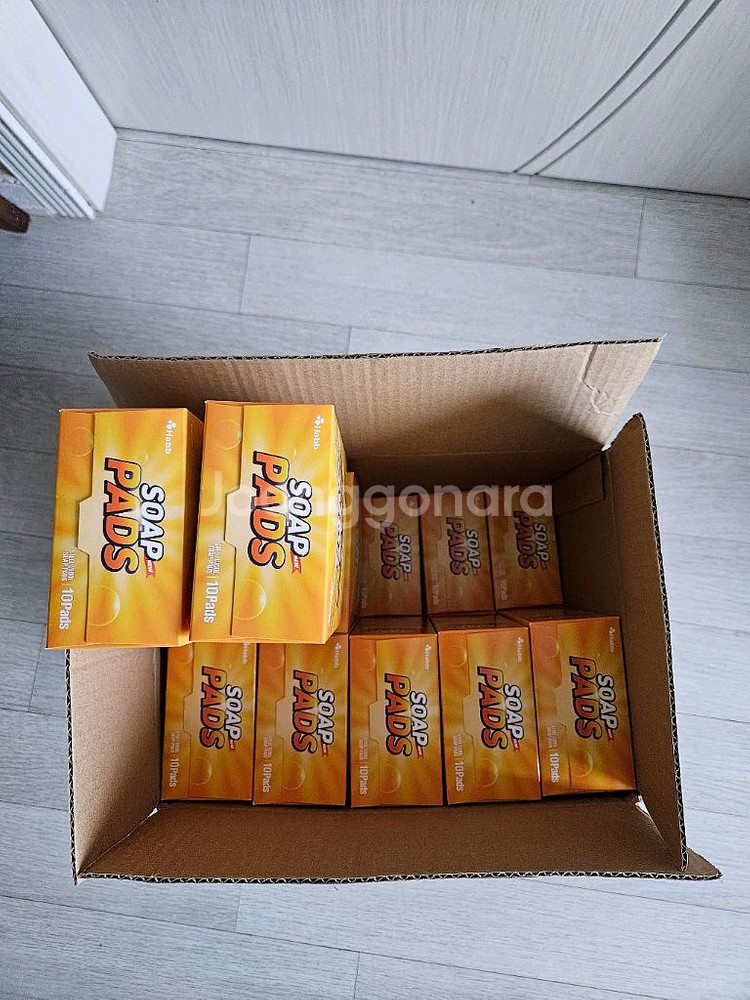 하비비 올인원 버블 수세미 솝패드 19박스(1박스10개--3