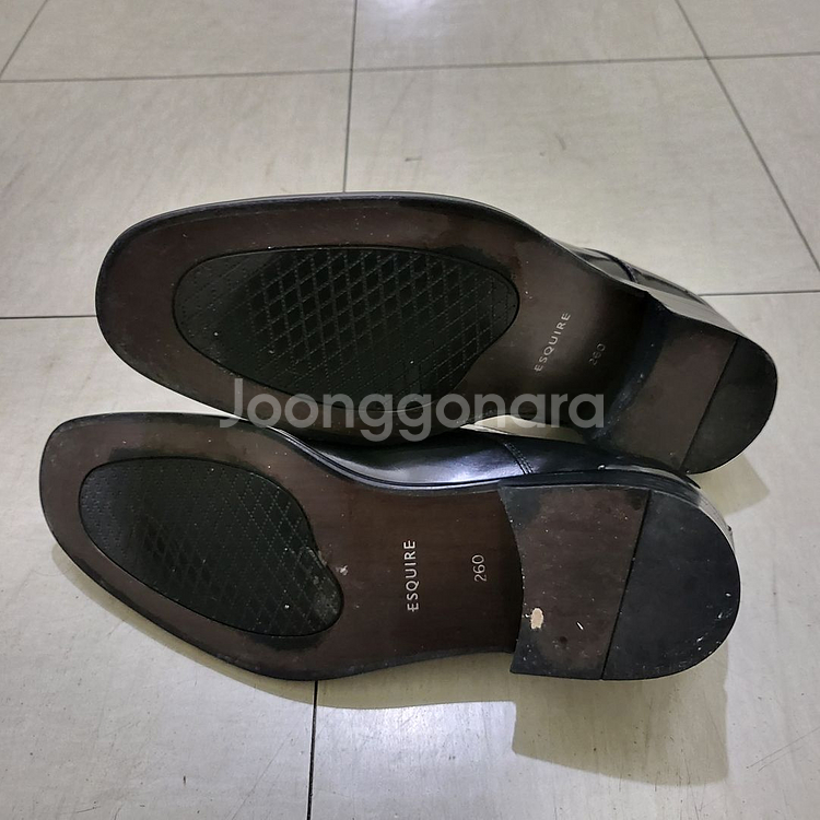 남성용 에스콰이아 구두 260--7