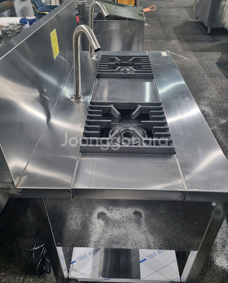 스마트 직화렌지 2구 오덕 석쇠 문어발 상판--2