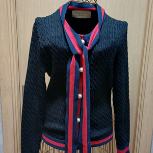 어사인바이수 케이블 니트 가디건(구찌스타일) S