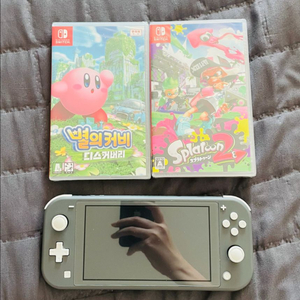 닌텐도 스위치 라이트+게임팩 판매합니다