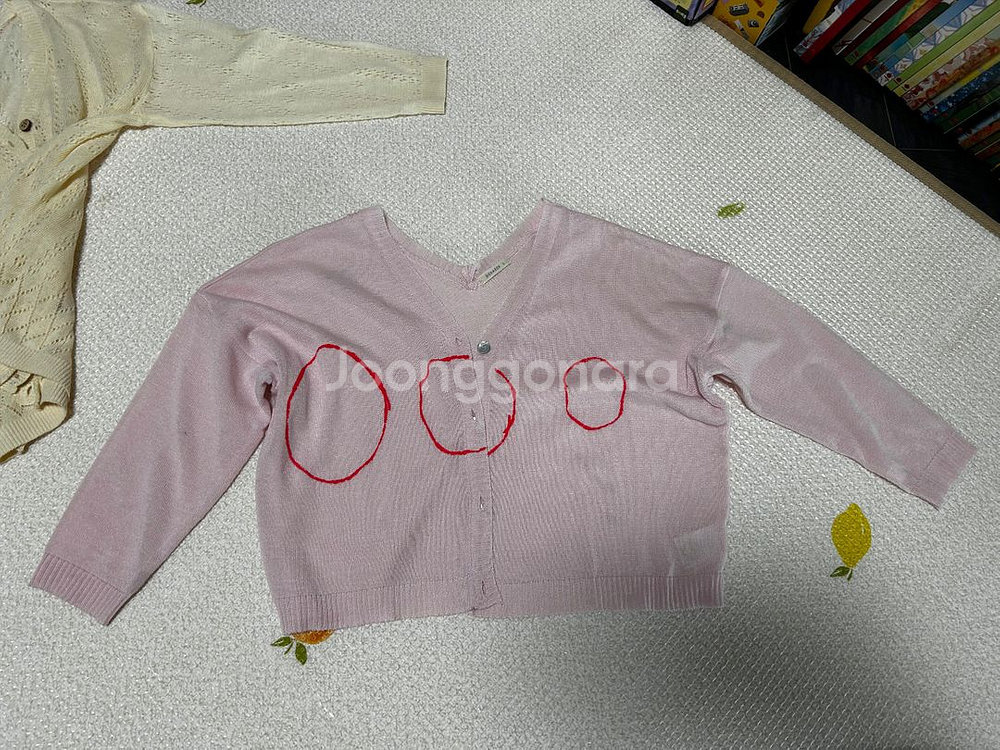 랄프로렌 여아 가디건 2벌 일괄(5,6사이즈)+나눔2벌--9