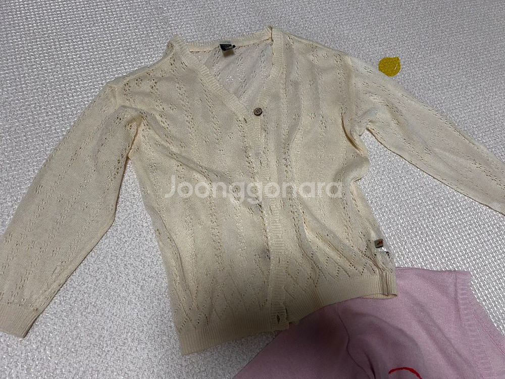 랄프로렌 여아 가디건 2벌 일괄(5,6사이즈)+나눔2벌--8