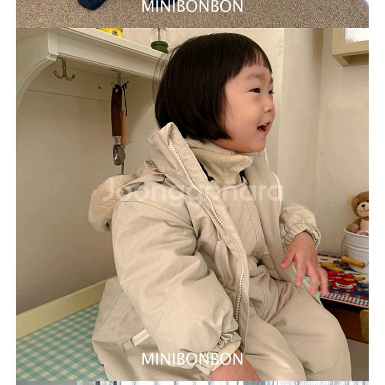 미니봉봉 겨울 이월 비건패딩--0
