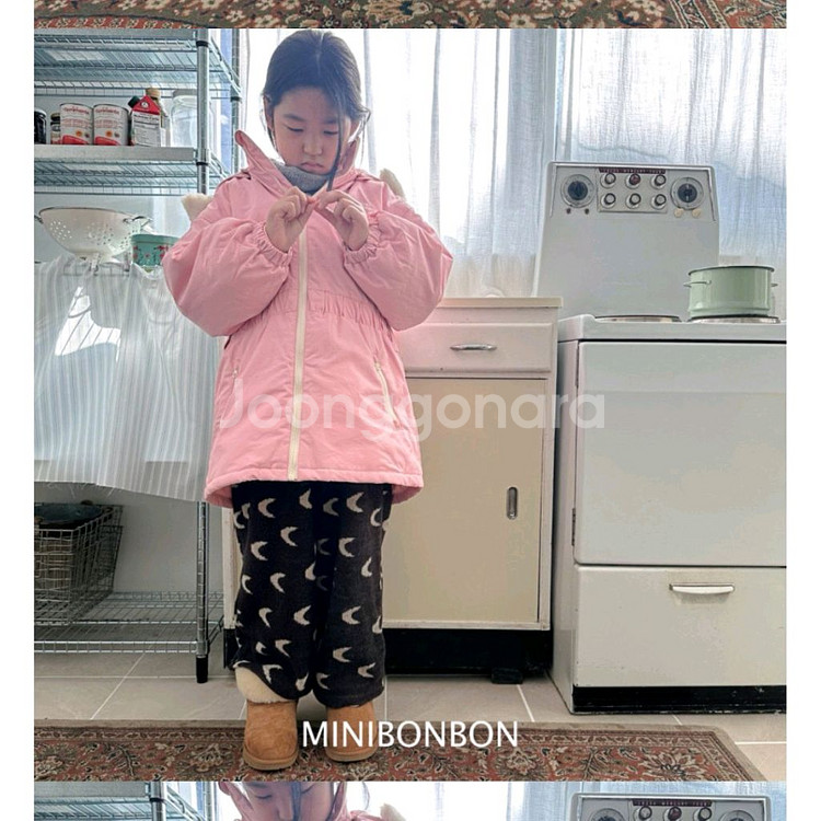 미니봉봉 겨울 이월 비건패딩--2
