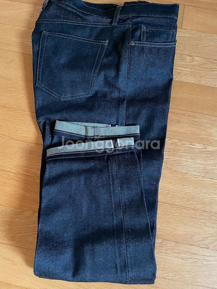 유니클로 셀비지데님 레귤러핏 32--1