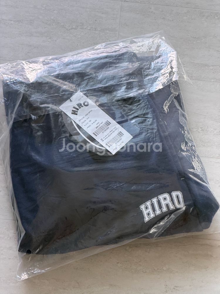 히로 블랭크 조거팬츠 네이비 160 세상품--0