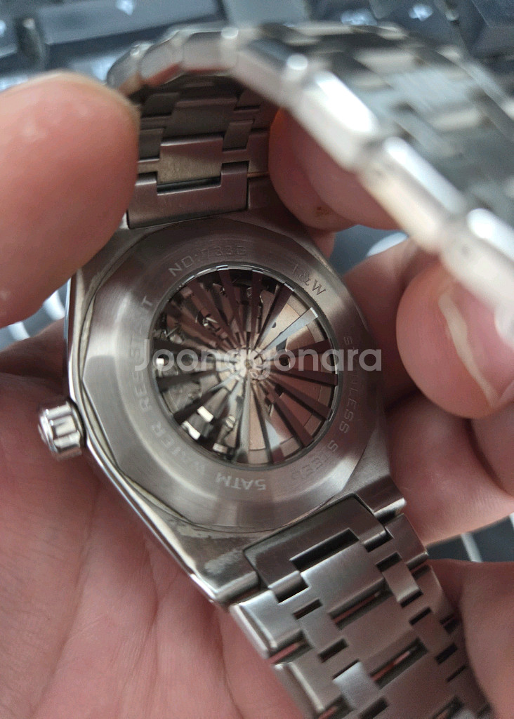 남성시계한점 정리및 교환 오토매틱시계--2