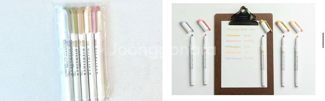 마일드라이너 형관펜 5색 세트--4