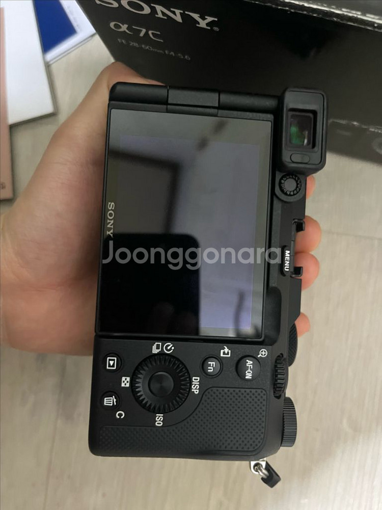 소니 a7c 미러리스 카메라--3