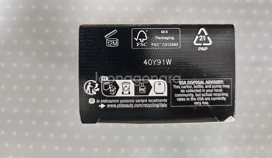 입생로랑 리브르 로 뉘 오드 빠르펭향수 50ml--2