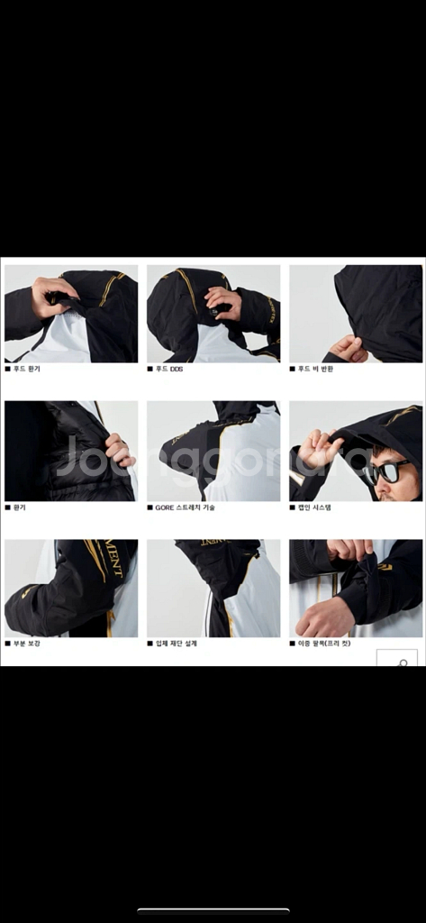 한국다이와 토너먼트DW-1020T낚시복 (미사용)--2