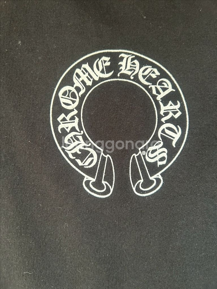 [크림구매] 크롬하츠 홀스슈 로고 맨투맨 블랙 S--3