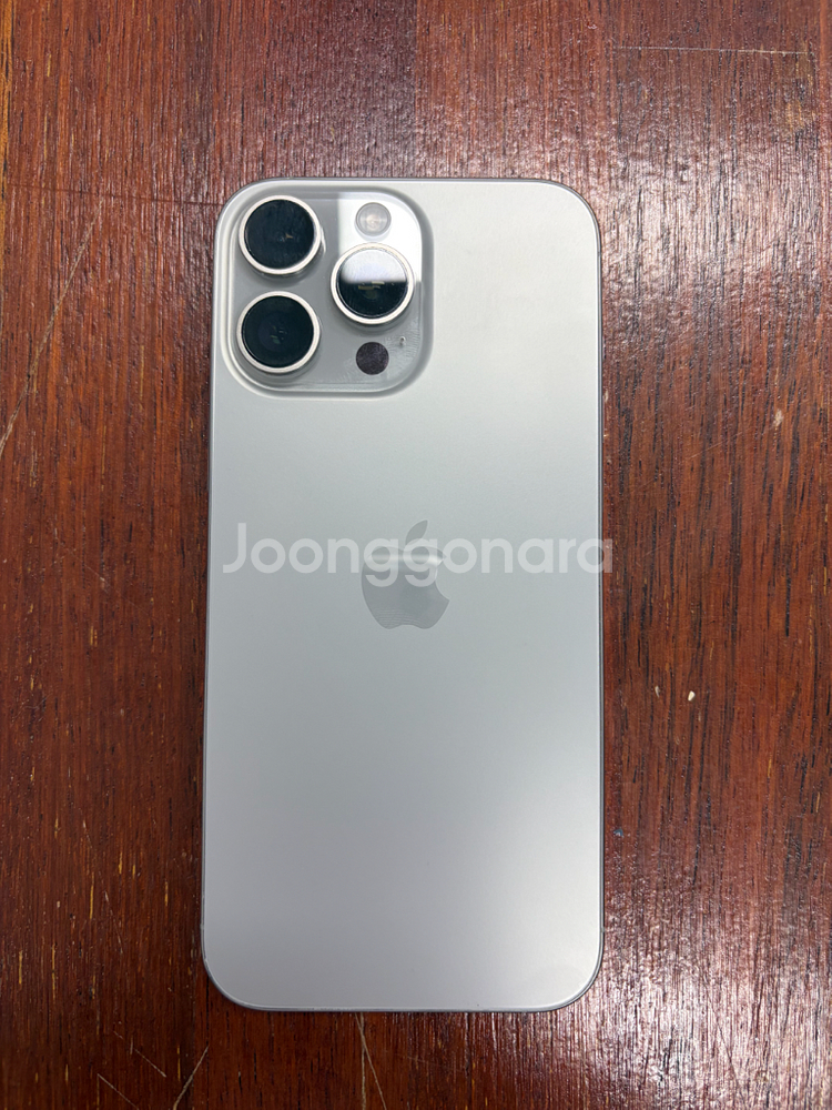 북미판 아이폰16프로맥스 256 네츄럴티타늄 애케플--0