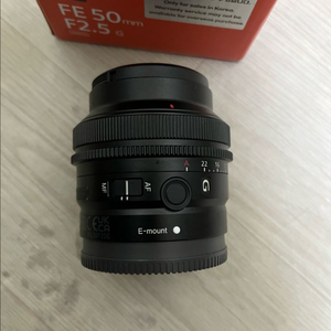 소니 FE 50mm F2.5 G SEL50F25G 렌즈