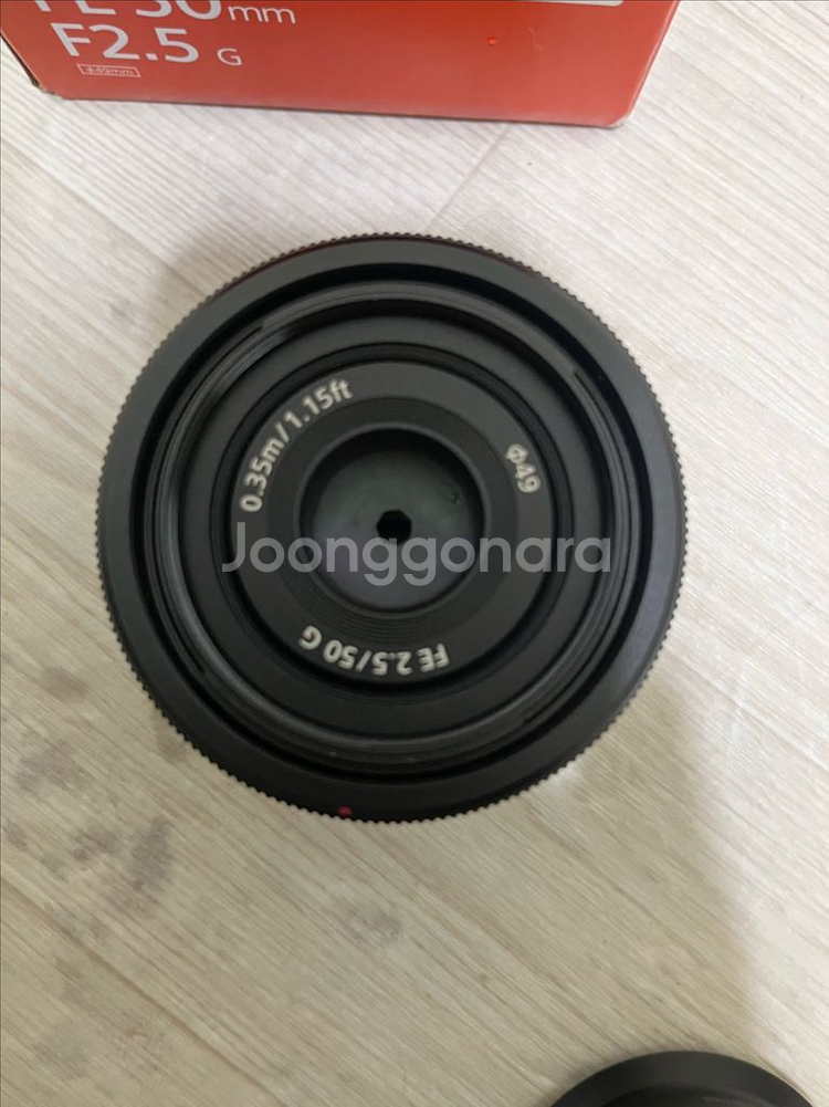 소니 FE 50mm F2.5 G SEL50F25G 렌즈--1