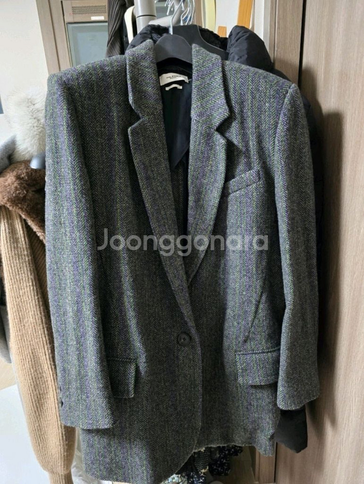 이자벨마랑 피카이토 울 블레이저 자켓 34사이즈--1