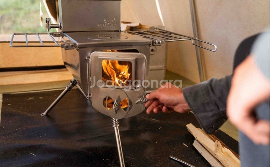 위너웰 우드랜더 더블뷰 L 화목난로--0