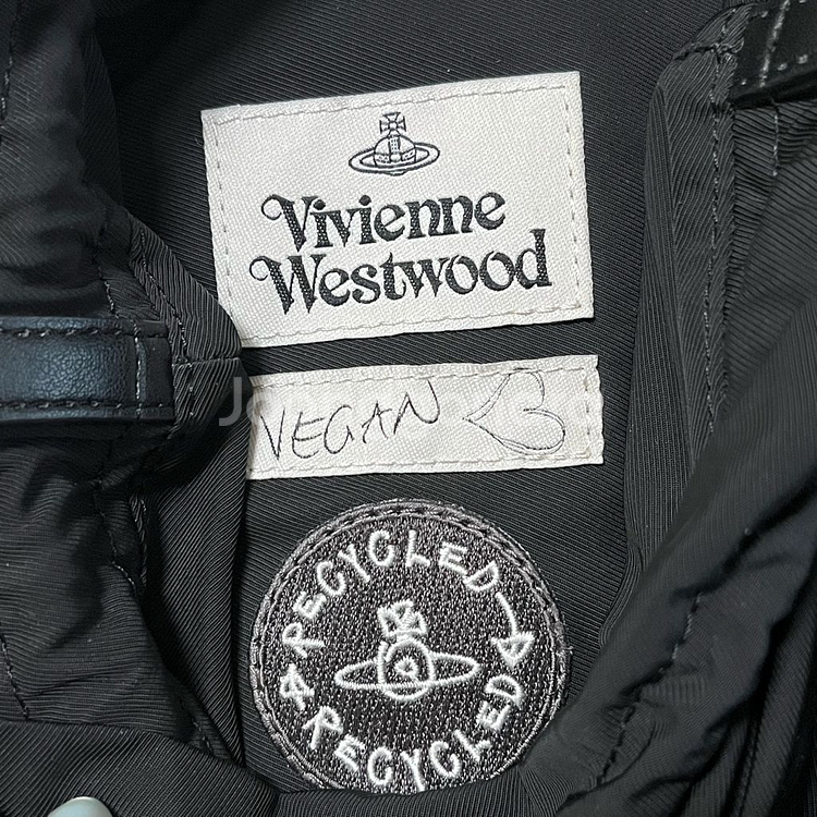 비비안웨스트우드 드로우 스트링 파우치 숄더백--2